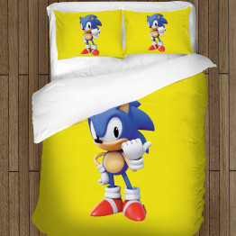 ДА НЕ СЕ ПУСКА ИЛИ ПРЕВЕЖДА Памучно спално бельо Соник - Sonic - 100% Памук