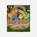 Teplá Velikonoční deka - Eggs in a Basket