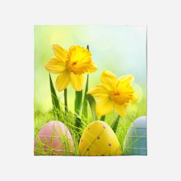 Hebká deka - Bright Easter