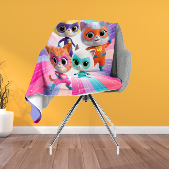 Měkká deka 3D - Superkitties