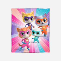Měkká deka 3D - Superkitties