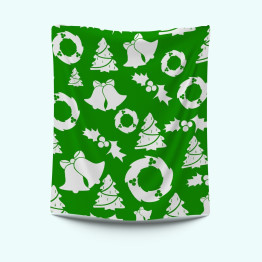 Zelená deka - Green decoration
