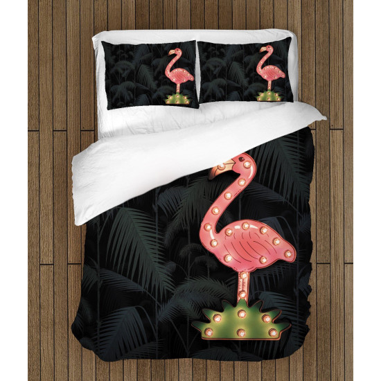 Povlečení plameňák - Flamingo