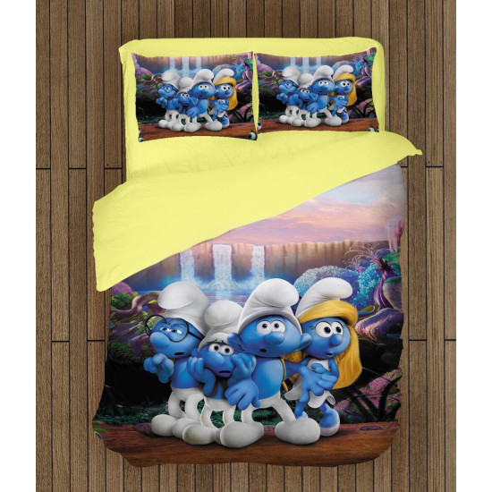 Povlečení Šmoulové - Smurfs