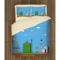 Povlečení Super Mario - Super Mario Blue Background