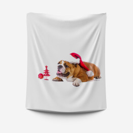 Luxusní Vánoční deka - Christmas Dog