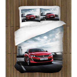 Luxusní povlečení - Peugeot Red