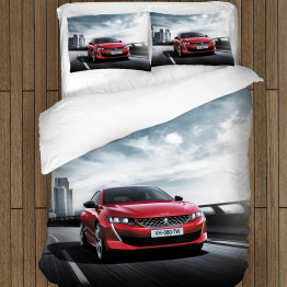 Luxusní povlečení - Peugeot Red