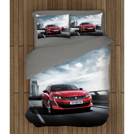 Luxusní povlečení - Peugeot Red
