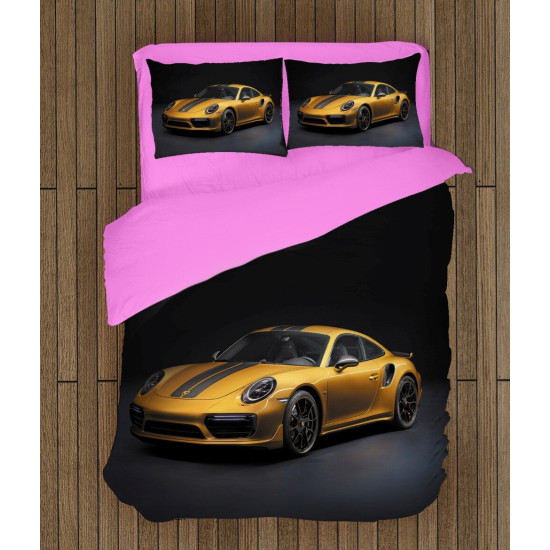 Povlečení - Yellow Porsche