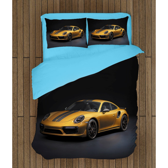 Povlečení - Yellow Porsche