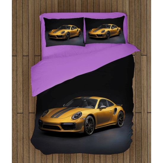 Povlečení - Yellow Porsche
