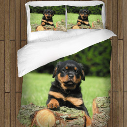 Povlečení luxusní - Rottweiler Baby