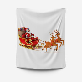 Vánoční deka - Santa Gifts
