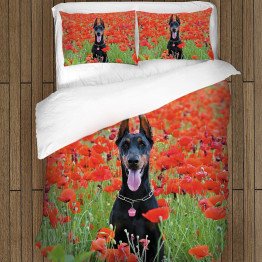 Luxusní povlečení - Dobermann