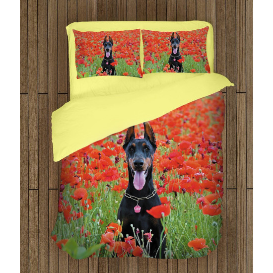Luxusní povlečení - Dobermann