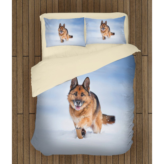 Kvalitex povlečení - Snow German Shepherd