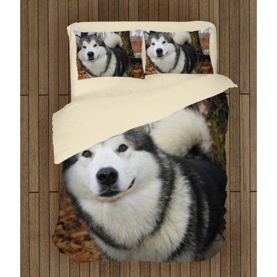 Moderní povlečení - Alaskan Malamute Smile