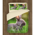 Povlečení králíček - Rabbit in the Grass