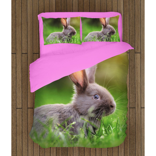 Povlečení králíček - Rabbit in the Grass
