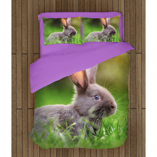 Povlečení králíček - Rabbit in the Grass