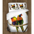 Krásné povlečení - Colorful Parrots