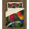 Kvalitní povlečení - Couple Parrots
