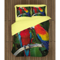 Kvalitní povlečení - Couple Parrots