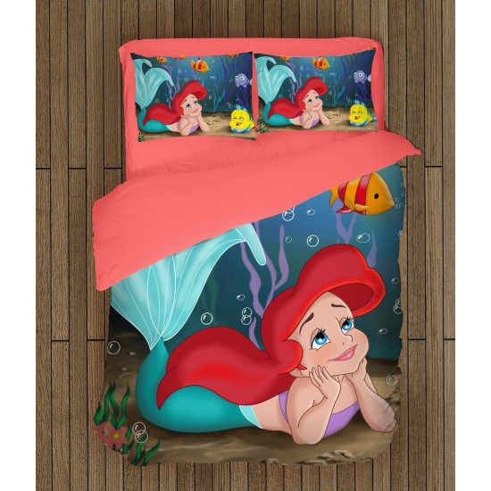 Dívčí povlečení - The Little Mermaid Ariel