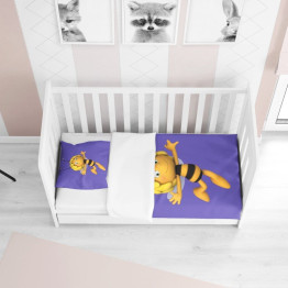 Fialové povlečení - Maya The Bee