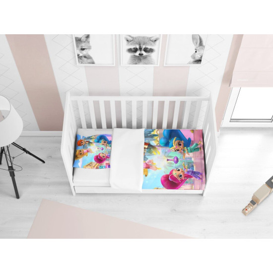 Povlečení do postýlky Třpytka a Světla - Shimmer And Shine