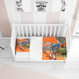 Dětské povlečení do postýlky - Zootropolis