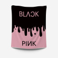 Fleecová deka 3D - Black Pink