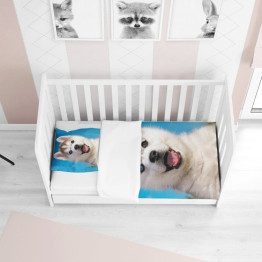 Povlečení do postýlky- Baby Husky