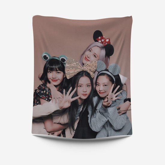 Fleecová deka 3D - BlackPink