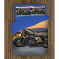 Povlečení motorka - Harley-Davidson Green