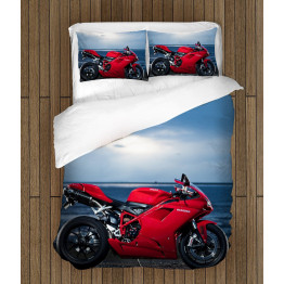 Povlečení motorka - Ducati Red