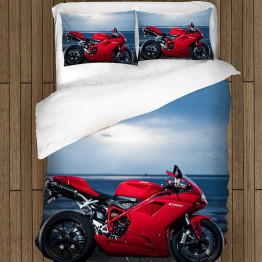 Povlečení motorka - Ducati Red