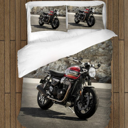 Povlečení s motorkou - Triumph