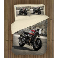 Povlečení s motorkou - Triumph