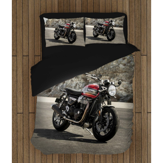 Povlečení s motorkou - Triumph