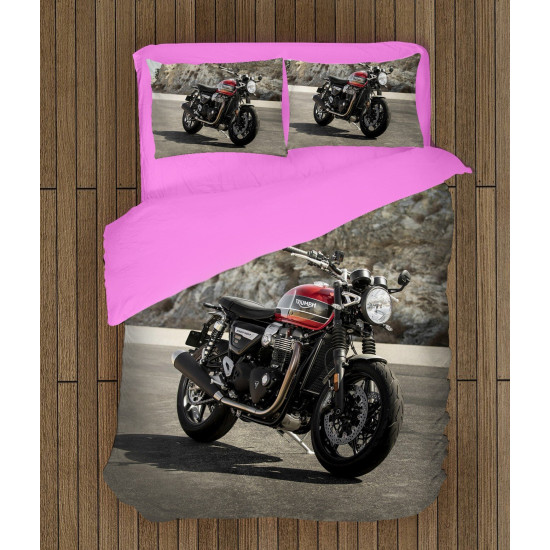 Povlečení s motorkou - Triumph