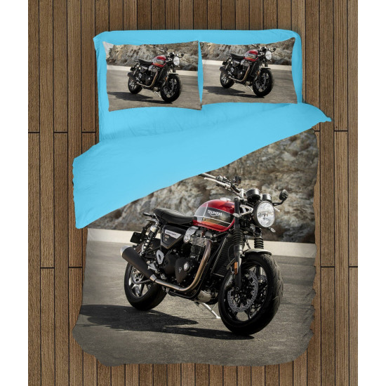 Povlečení s motorkou - Triumph