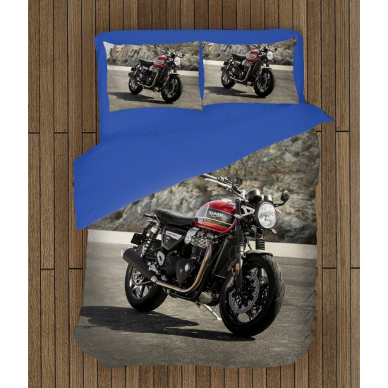 Povlečení s motorkou - Triumph