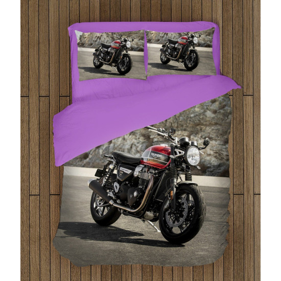 Povlečení s motorkou - Triumph