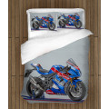 Povlečení s motorkou - Suzuki