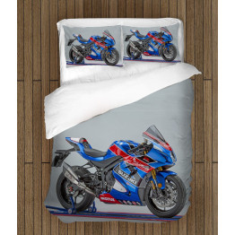 Povlečení s motorkou - Suzuki