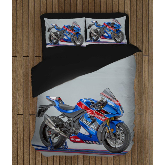 Povlečení s motorkou - Suzuki