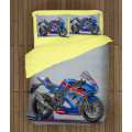 Povlečení s motorkou - Suzuki