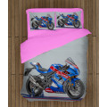 Povlečení s motorkou - Suzuki